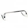 Guidon course drop compact 420mm chromé