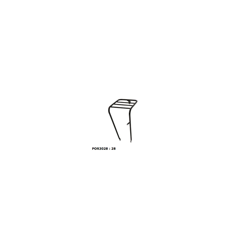 PORTE-PAQUET AV 28 MAXI BLK BRN