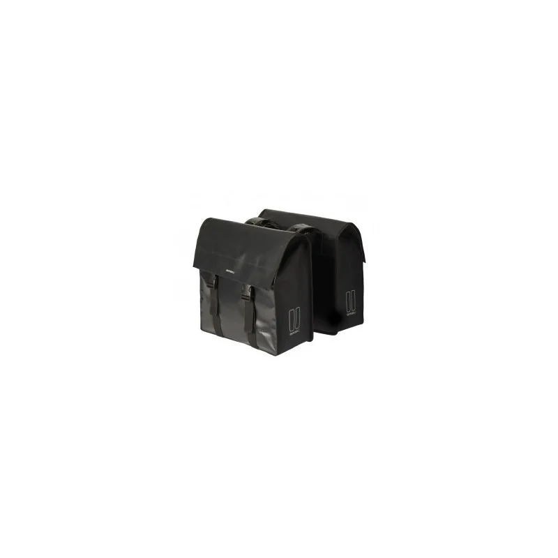 SACOCHES BASIL DOUBLE URBAN LOAD imperméable 48-53 litres BK