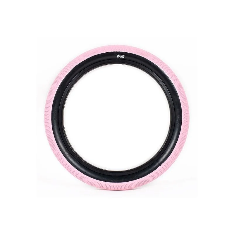 PNEU CULT VANS WAFFLE 26x2.10" Pink Flancs noirs