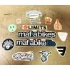 PACK STICKERS MAFIA BIKE x17