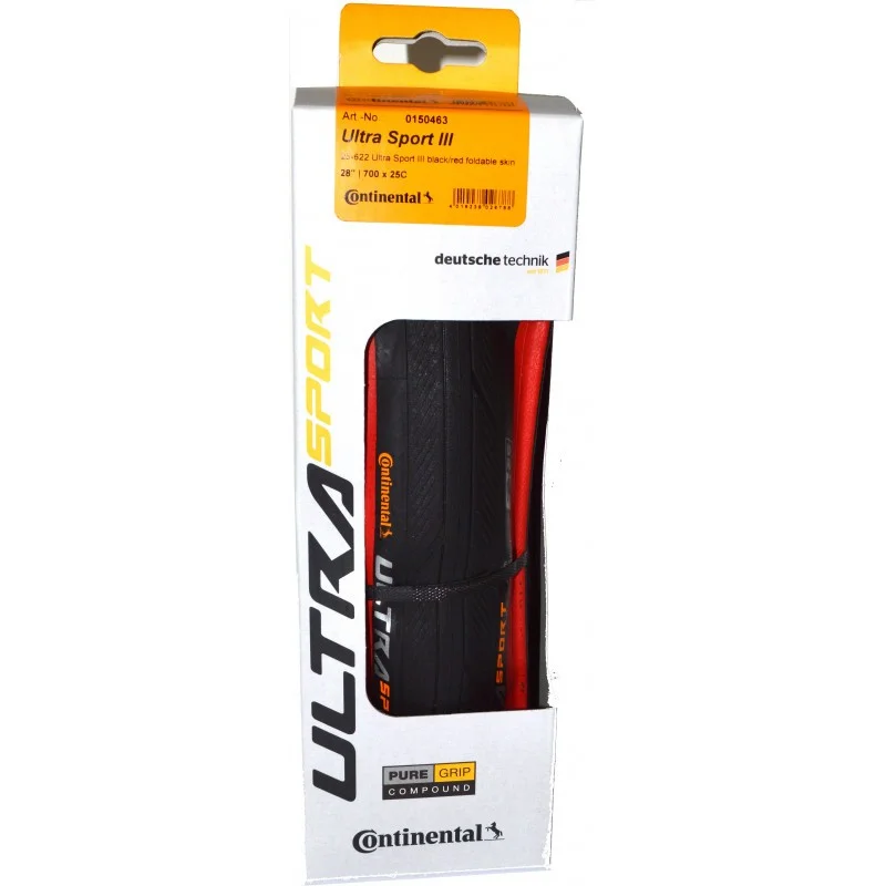 PNEU CONTINENTAL 700X25c ULTRA SPORT III 25-622