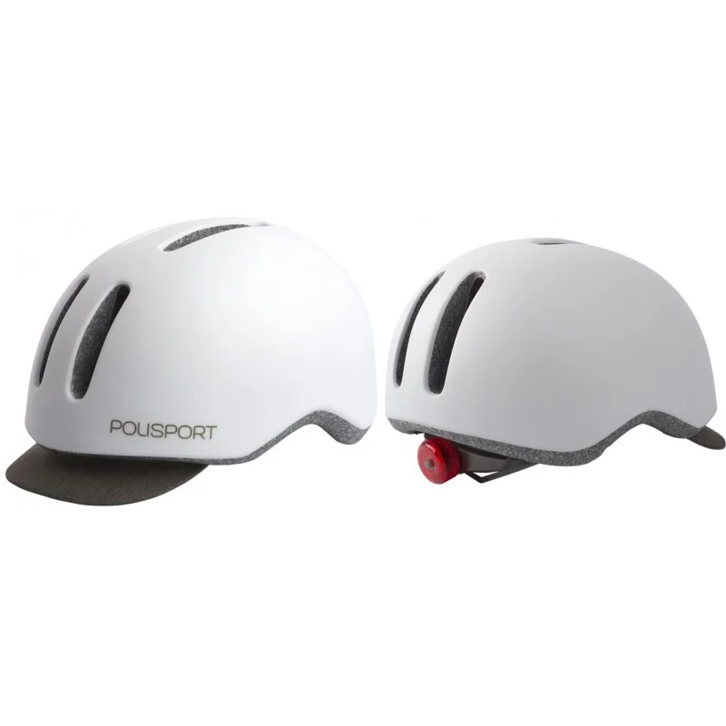CASQUE POLISPORT COMMUTER L 58-61CM WHT