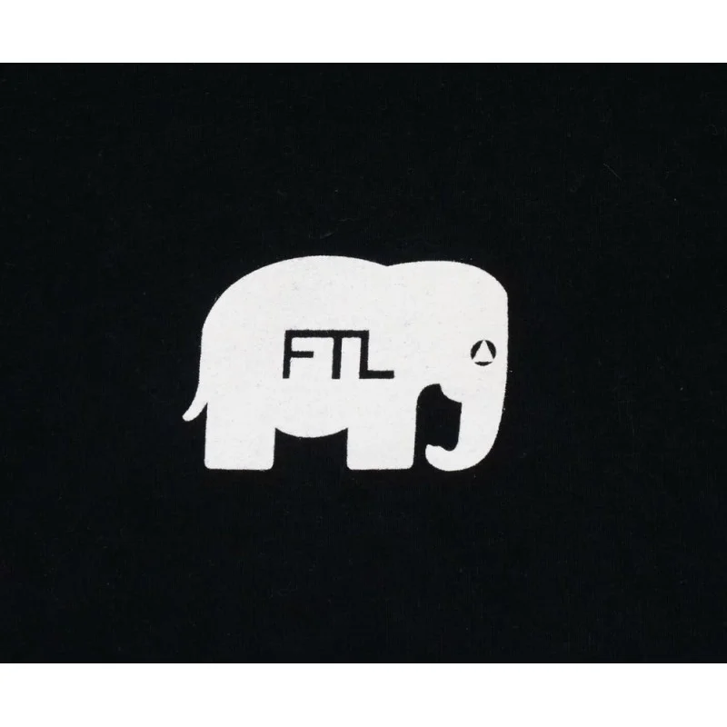 FTL ELEPHANT LONG SLEEVE TEE-SHIRT BLK