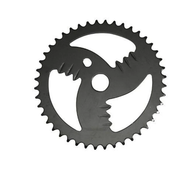 PLATEAU BMX 44T acier noir