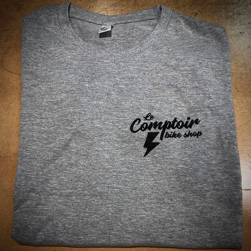T-SHIRT LE COMPTOIR 2021 Gris Chiné Medium