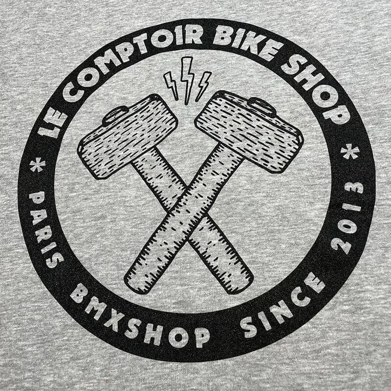 T-SHIRT LE COMPTOIR 2021 Gris Chiné Medium