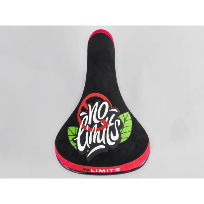 SELLE MAFIA BIKE NO LIMITS PATCH BLACK/RED