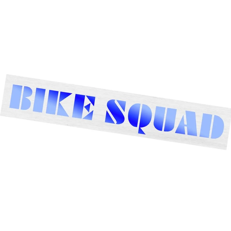 Kit-Déco pour Fourche Bike Squad par WillB bleu
