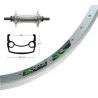 ROUE AV 26x1.90" XLC Exal axe plein