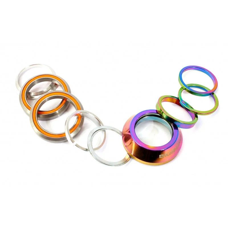 Jeu de direction BMX KHE oil slick/neochrome - 1-1/8' pouce