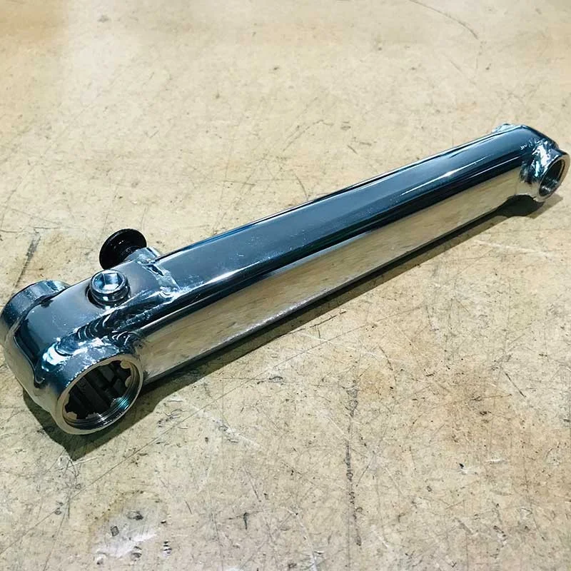 MANIVELLE SE BIKE DROITE 175MM Chromé