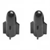 BOUCHONS VALVE REPLAY ROCKET Noir / La paire