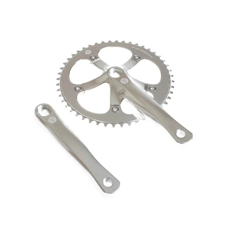 Pédalier BLB Track L165mm 48T silver