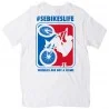 T-shirt SE BIKES Bikelife blanc
