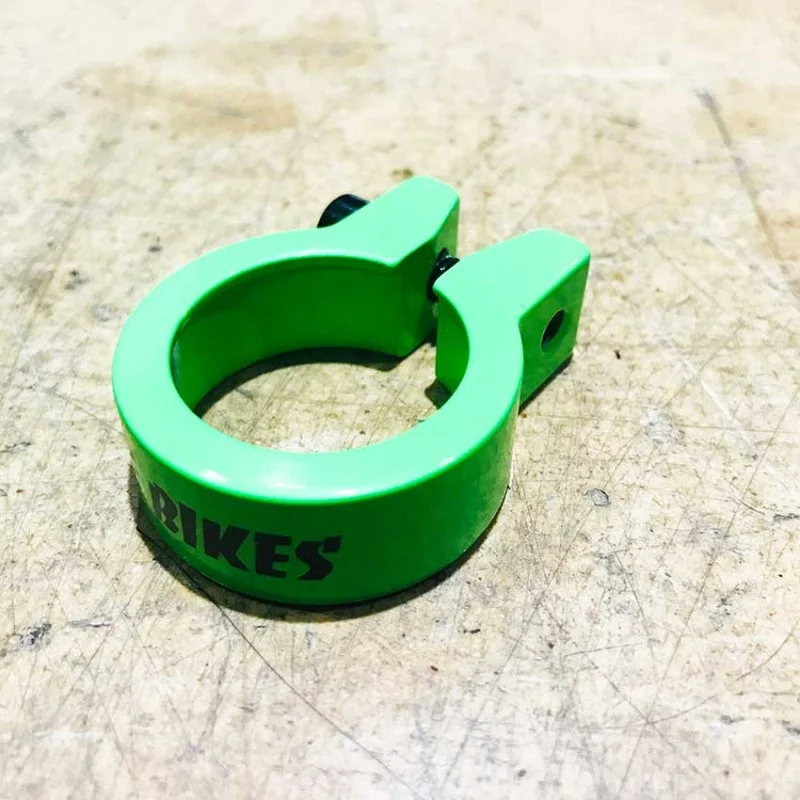 COLLIER DE SELLE SE BIKE 31.8mm Vert Maniacc 2020