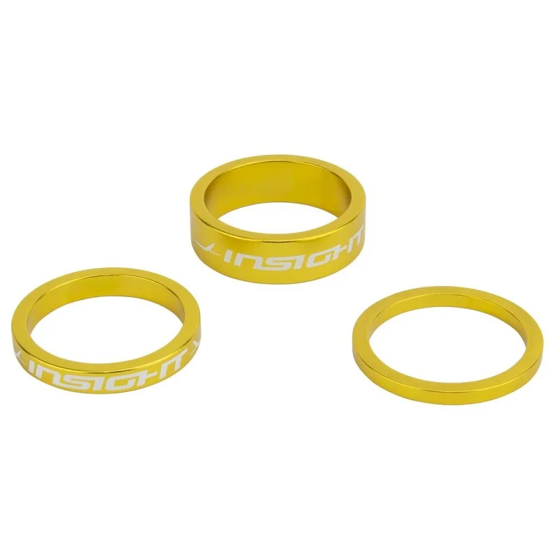 Jeu de bagues de direction INSIGHT 1-1/8" or