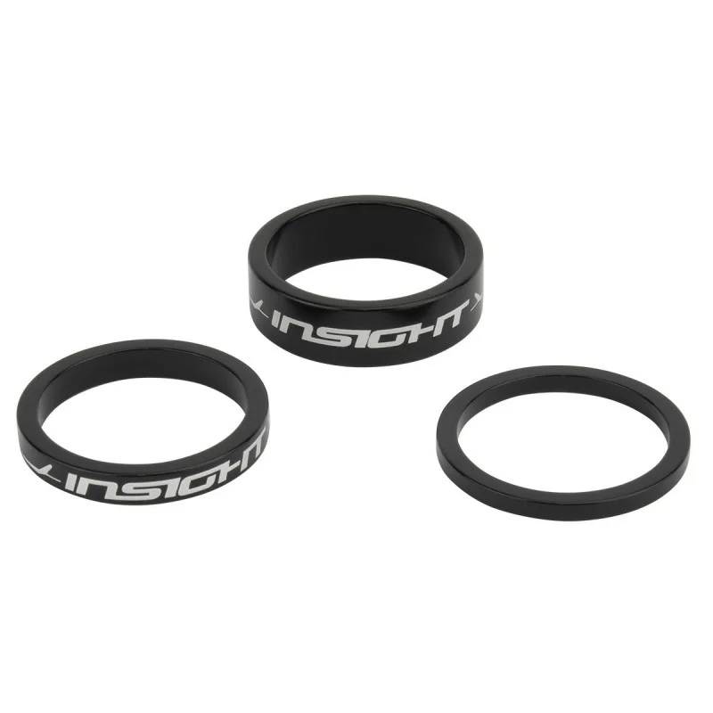 Jeu de bagues de direction INSIGHT 1-1/8" noir
