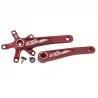 Pédalier INSIGHT 5 points 170mm rouge