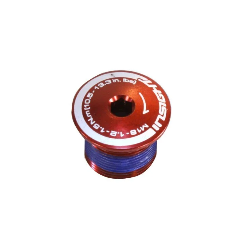Vis de pédalier 2 Pièces INSIGHT rouge