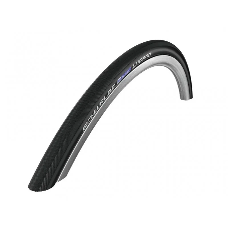 PNEU SCHWALBE Lugano 28"700x23C 23-622 HS 471 TR  Skin ActSilica noir