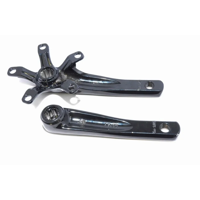 PEDALIER GLOBAL RACING 5 POINTS 160MM Black