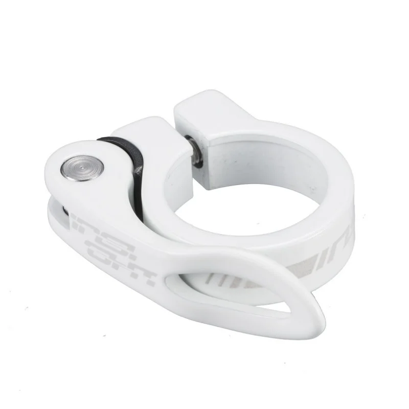 Collier de selle INSIGHT EL Ø31.8mm blanc
