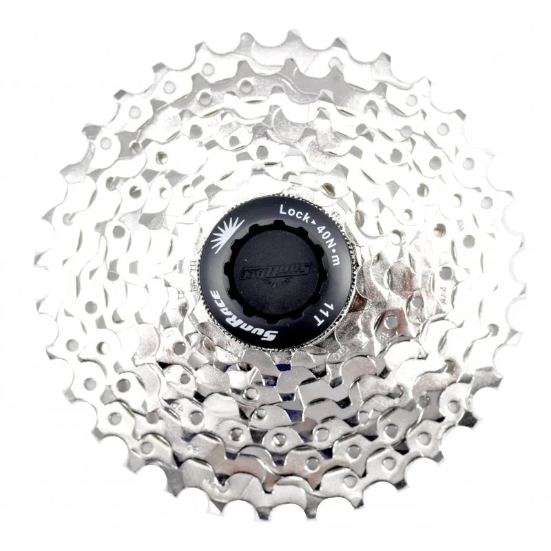 CASSETTE SUNRACE 8V 11/32T NICKEL