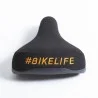 SELLE BIKELIFE SUEDE BLACK ORANGE