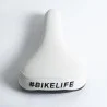 Selle BIKELIFE Grippie blanche - wheeling bike