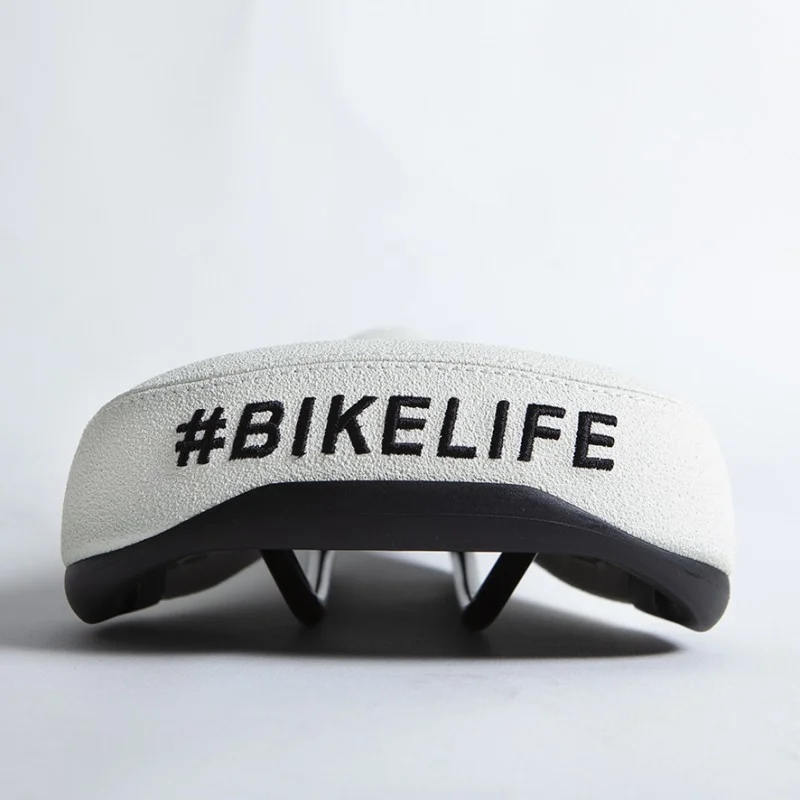 Selle BIKELIFE Grippie blanche - wheeling bike