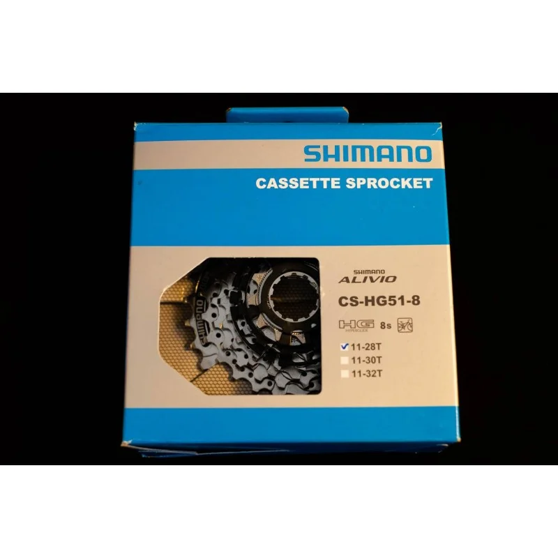 Cassette SHIMANO ALIVIO 8v - 11-28T