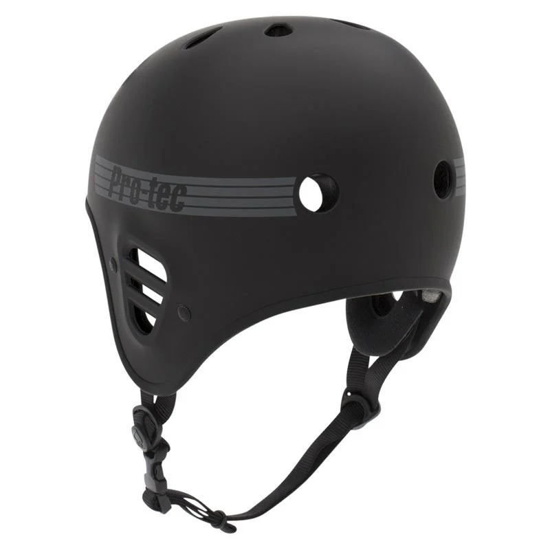 Casque PROTEC Full cut certified noir mat