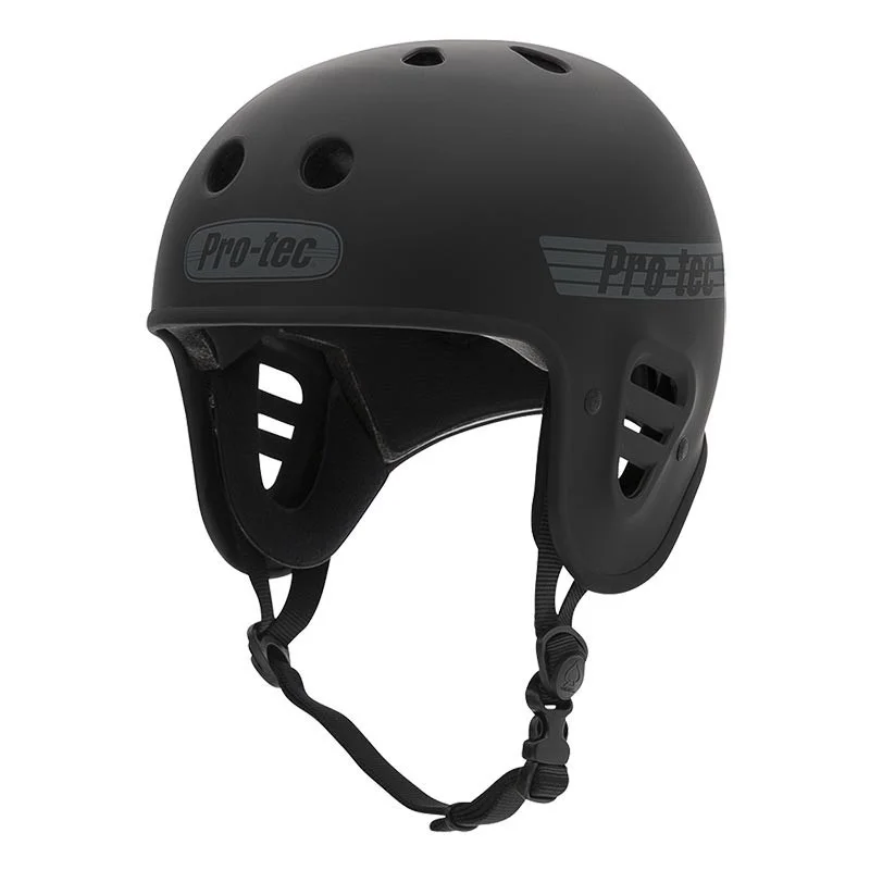 Casque PROTEC Full cut certified noir mat