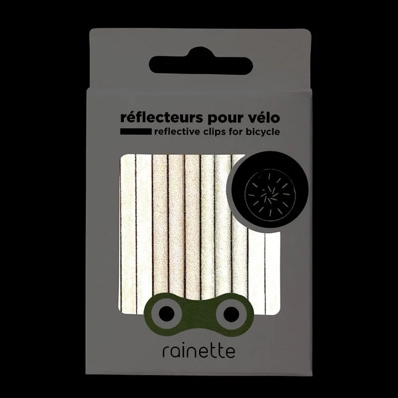 COUVRES RAYONS RÉFLÉCHISSANTS RAINETTE Multicolore x12 pièces