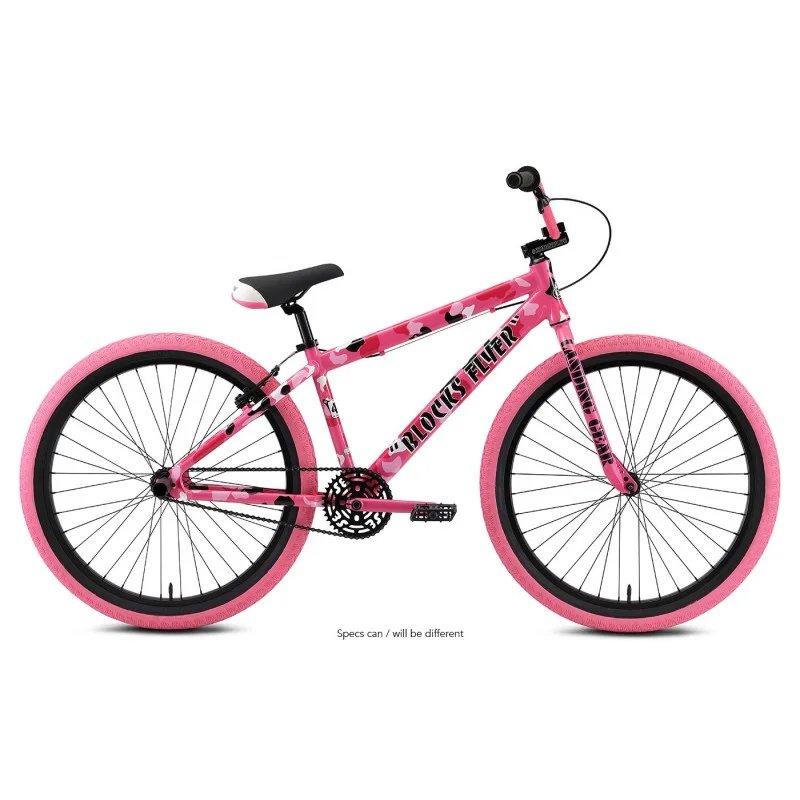 SE Bikes BLOCKS FLYER 26" PINK CAMO 2022