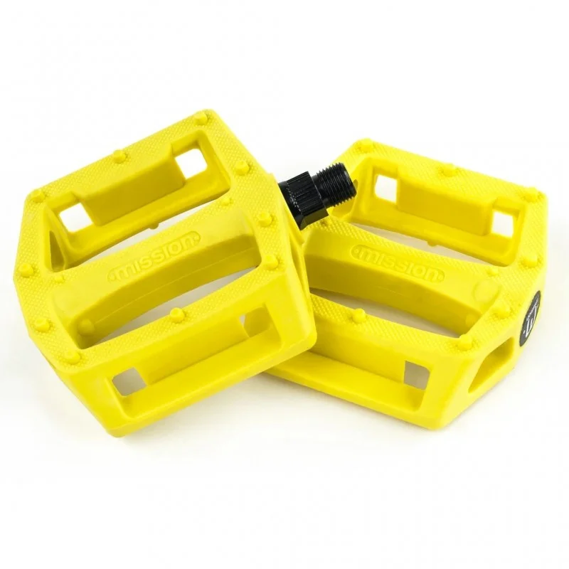 Pédales MISSION Impulse Jaunes