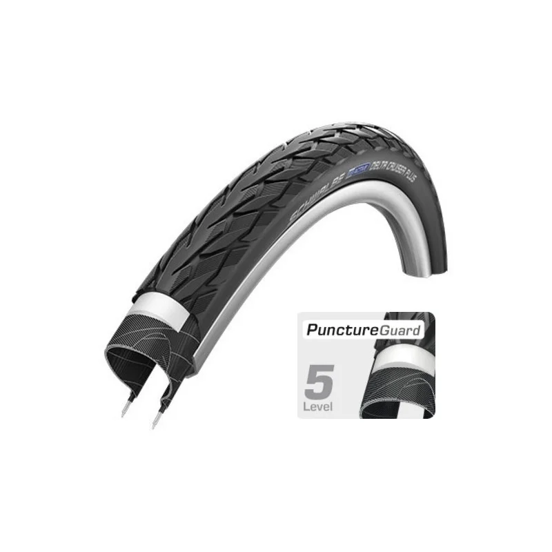 PNEU SCHWALBE Delta Cruiser 26x2.00" 50-559 Noir
