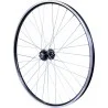 Roue avant VELOX 28" VTC disc 6 trous noire