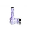 Poignées Demolition Axes Flangeless Blanc Violet marble