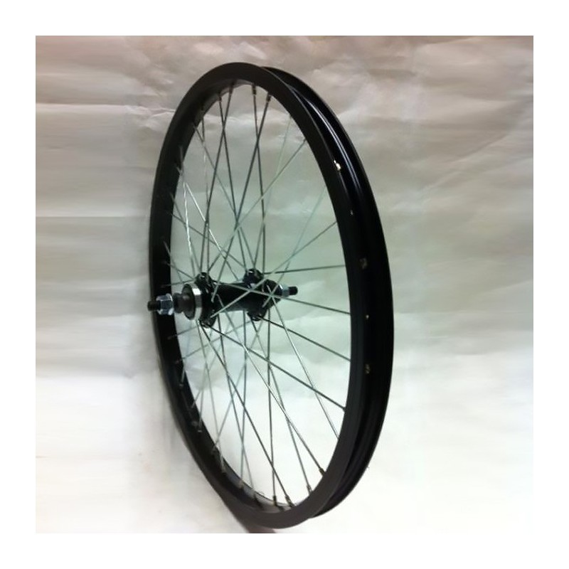 Roue BMX HARO 20 pouce 48s noire