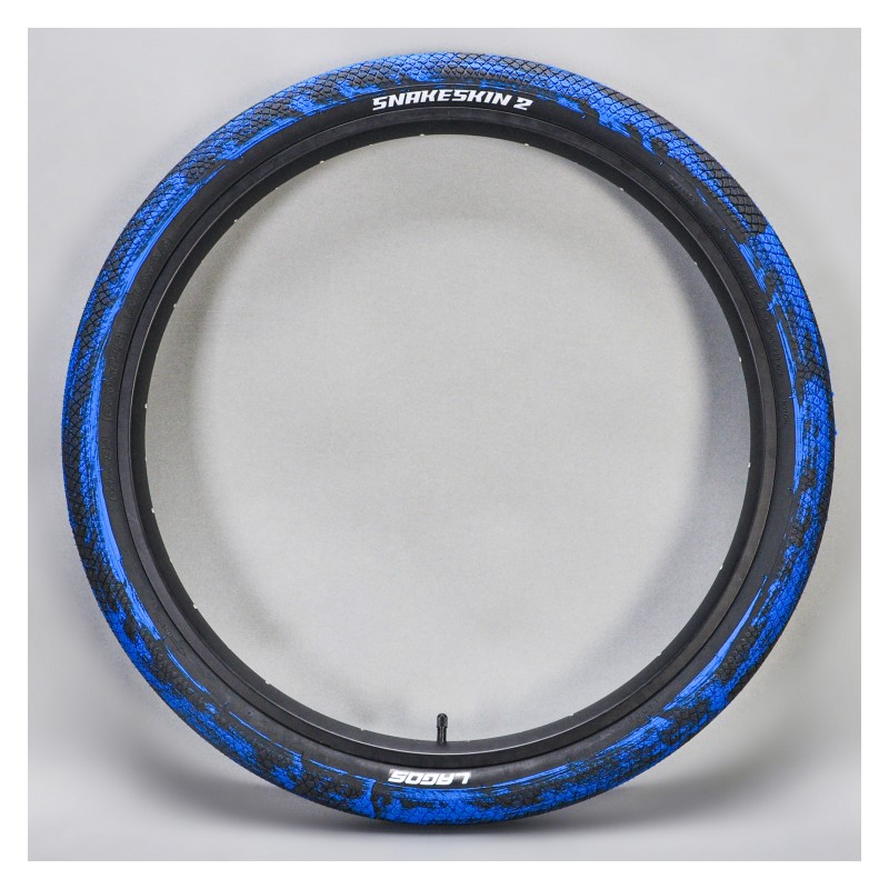 Paire de pneus SnakeSkin 2 de MAFIA BIKES 26 pouces - bleu marble