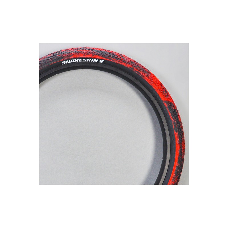 Paire de pneus SnakeSkin 2 de MAFIA BIKES 29 pouces - rouge marble