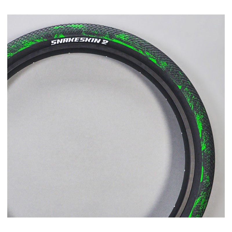 Paire de pneus SnakeSkin 2 de MAFIA BIKES 29 pouces - vert marble