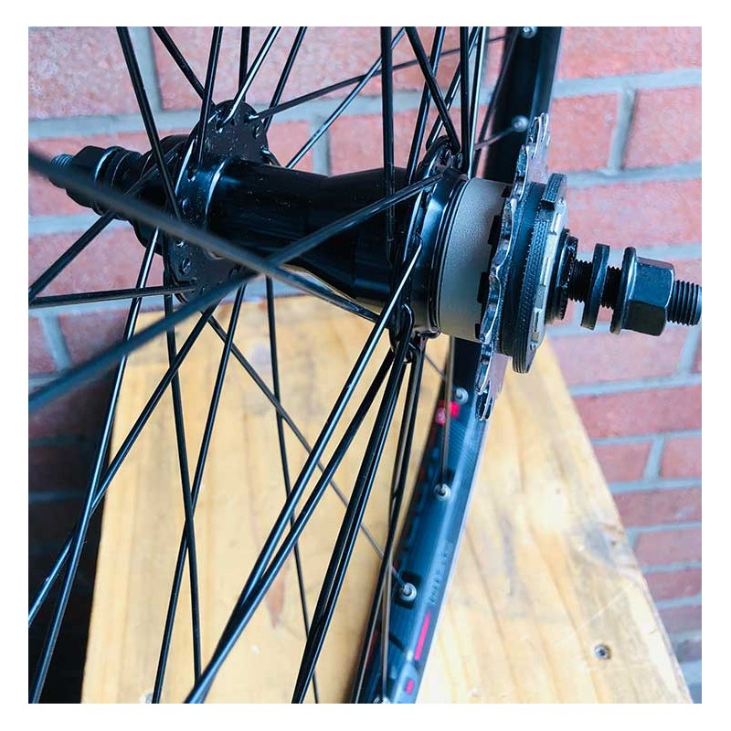Roue Arrière Bikelife 29 pouces Noire - wheeling bike