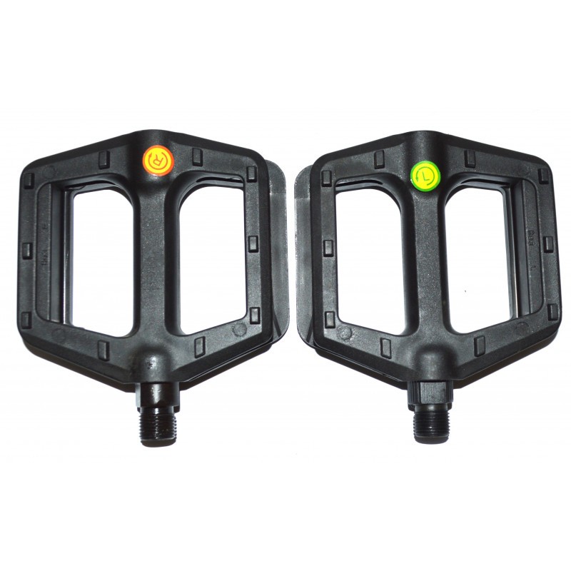 Pédales P&A VTT/BMX 9/16" Noirs