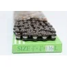 Chaîne Pignon Fixe IZUMI Standard Track ES410 noire