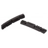 Cartouches Patins de Freins ASHIMA 72mm Noir x2