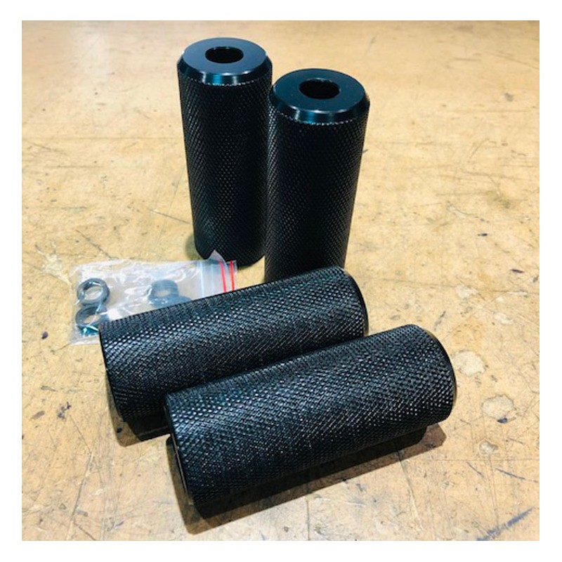 Pack de x4 Pegs Aluminium Noirs