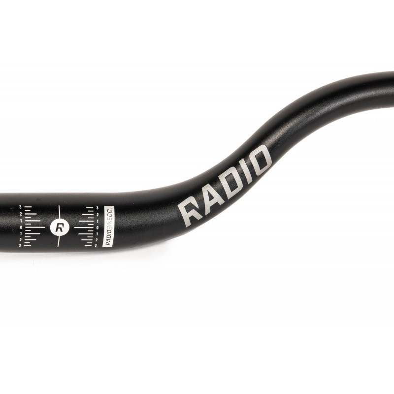 GUIDON RADIO Siren Ø35mm 800 mm Rise 2.5 Noir - Wheeling Bike